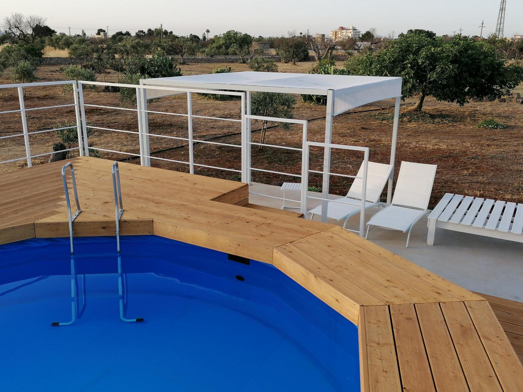 Villa Le Site Racale Exterior foto